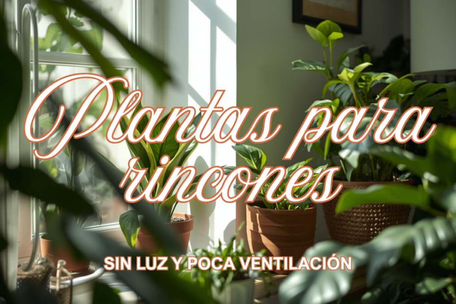 5 plantas para habitaciones sin luz directa ni ventilación