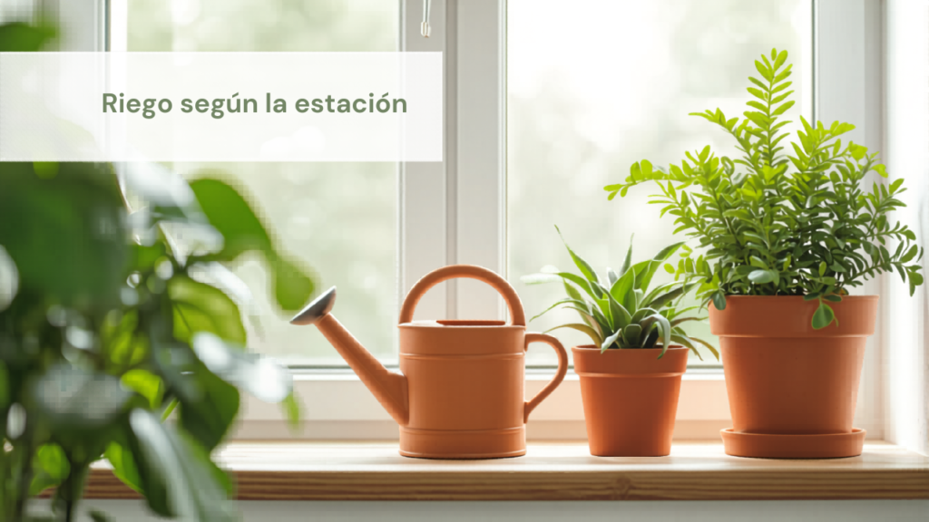 Cuánto y cómo regar según la estación del año (verano, otoño, invierno, primavera)