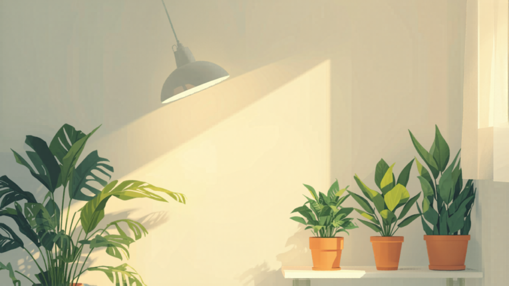 Cómo usar luz artificial para plantas sin gastar en lámparas caras